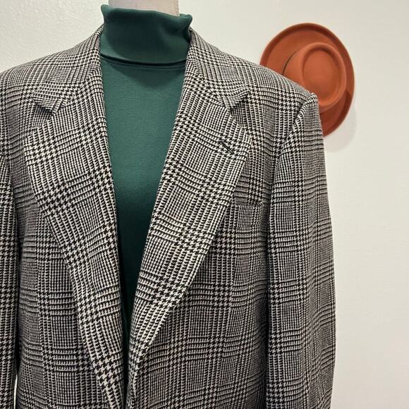 Abercrombie & Fitch 90s 100% Cotton Green Oversized Pullover Turtleneck Shirt - Picture 3 of 12